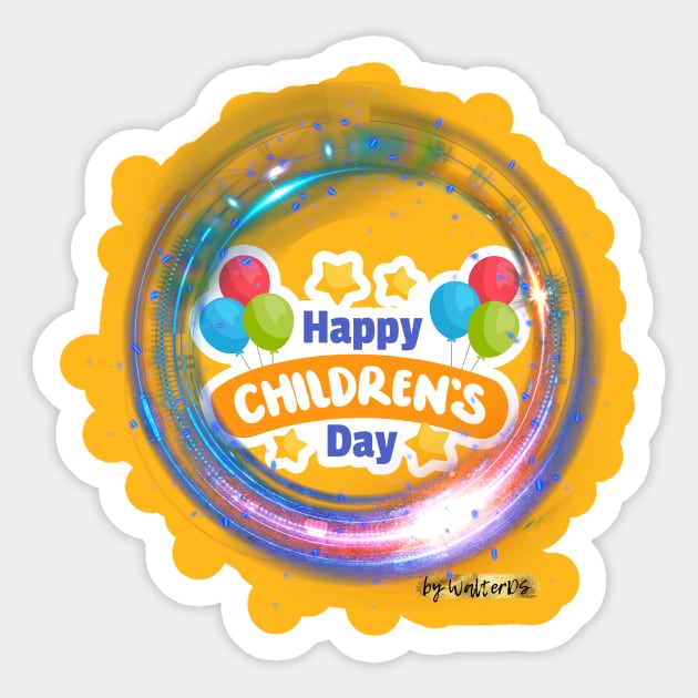 KIDS | Happy Day Sticker by WalterDS 